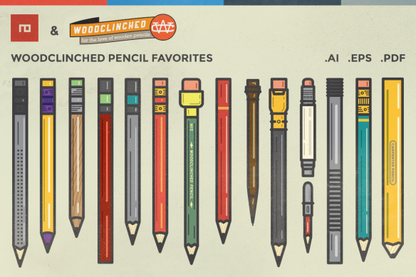 Woodclinched Vector Pencil Pack
