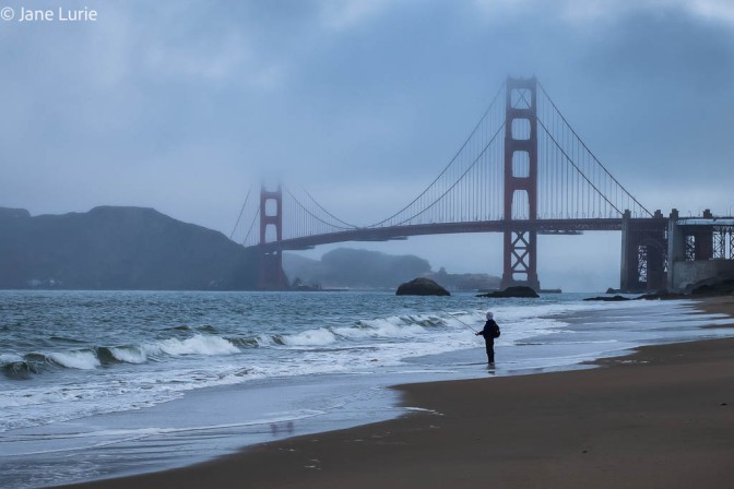San Francisco, Golden Gate Bridge, Photography, Fog, Fujifilm X-T2, Black and White,